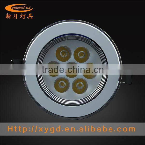 Shenzhen Crescent manufacturer direct sell 7w led downlight