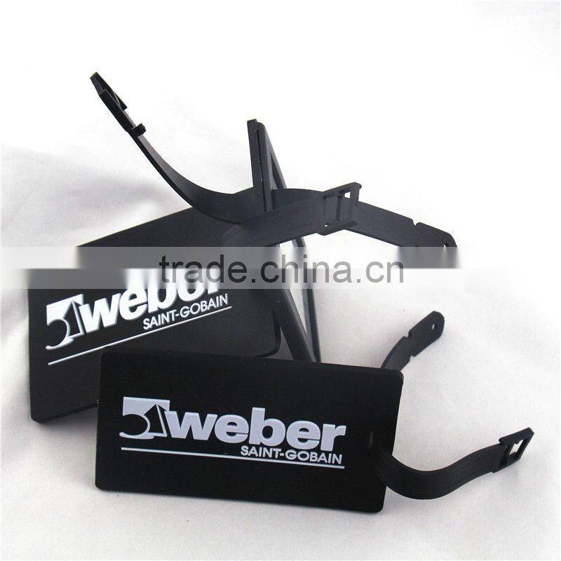 2014 eco-friendly high quality custom promotional business card size luggage tag