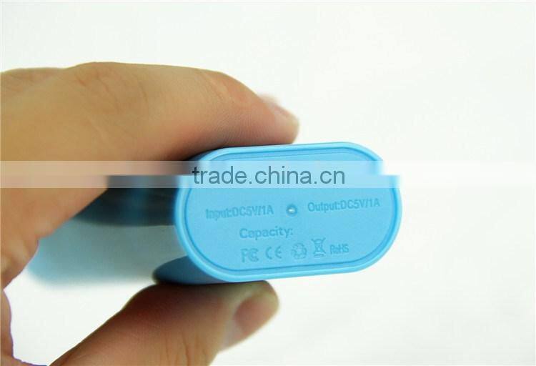 Good quality outdoor urgently charger portable mobile power bank 5200mah