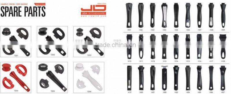 Mirror polished aluminum non stick fry pan