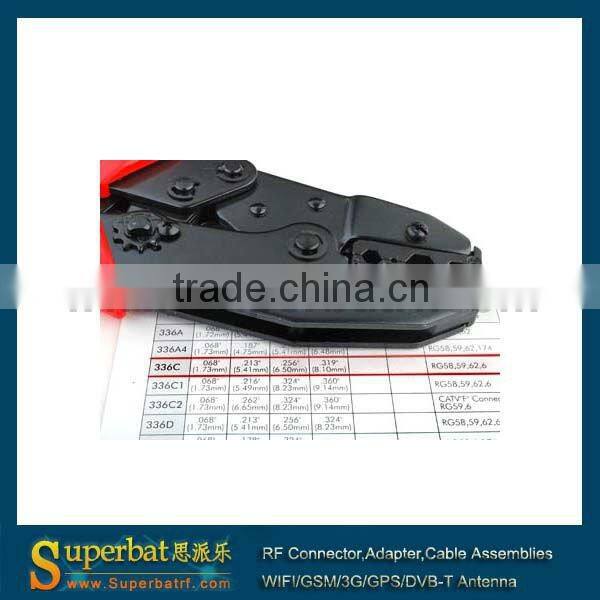 Crimper crimping tool -RG58 RG59 RG62 RG6 LMR300 LMR240 cable lug crimping tools