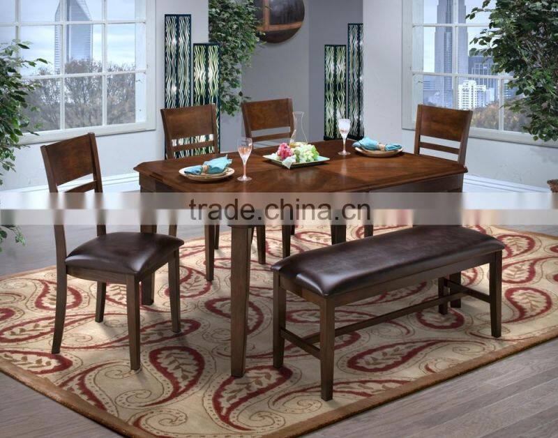 hot sale MDF modern wooden dining room furniture, 40-150, ISO 9001, ISO 14001