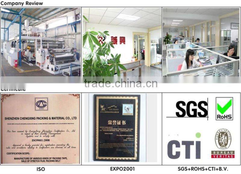 100% virgin material wrapping PVC transparent cling film