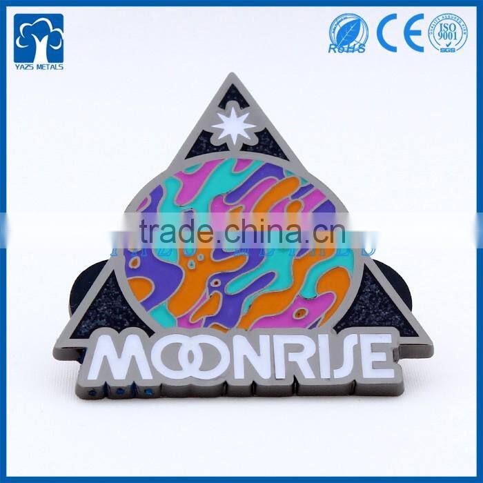 lapel pin making supplies custom metal UV color lapel pins