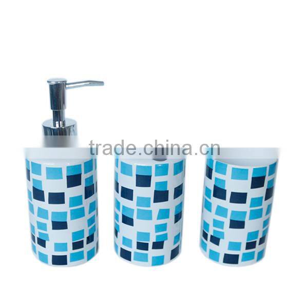 4pcs ceramic bathroom accessories