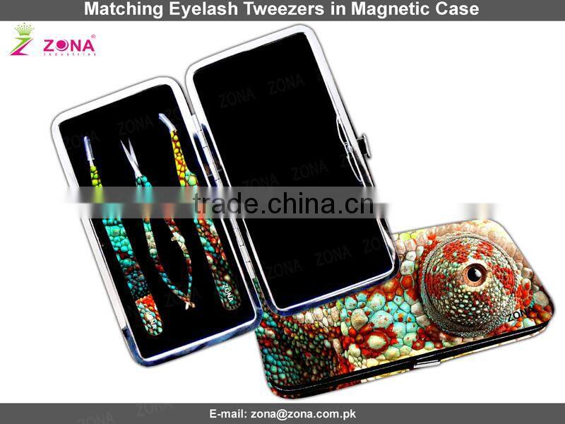 Full Closure Tip Volume Lash Tweezers / New Model Of Volume Lash Tweezers / Get Customized Volume Lash Tweezers Name From ZONA