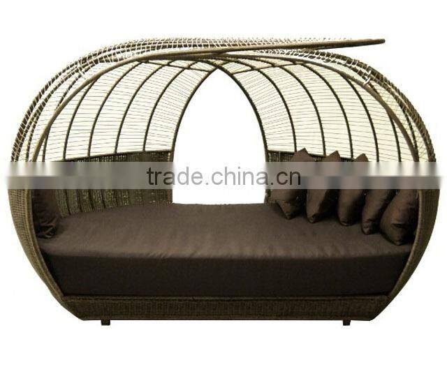 outdoor furniture synthetic outdoor sofa bed