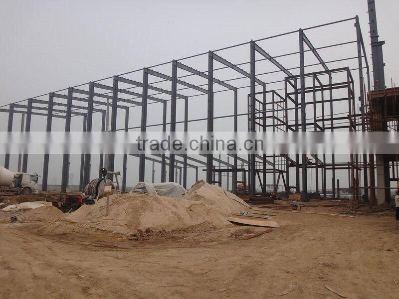 Easy installation steel structure prefab building