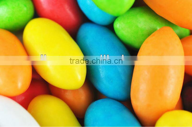Hot Sell Colorful 9.9kg Olive Shaped Bubble Gum Balls In Jar VBG-G04