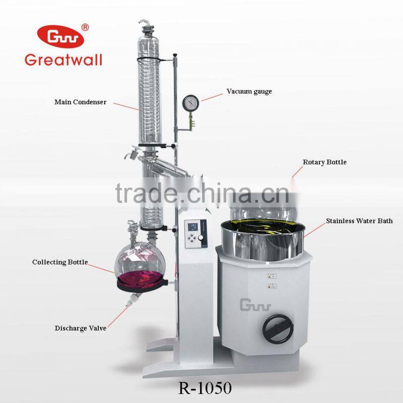 3L ~ 50L PTFE Sealing Rotary Vacuum Evaporator In Distillation