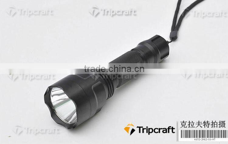 Cheaper price C8 led flashlight, LED Torch light