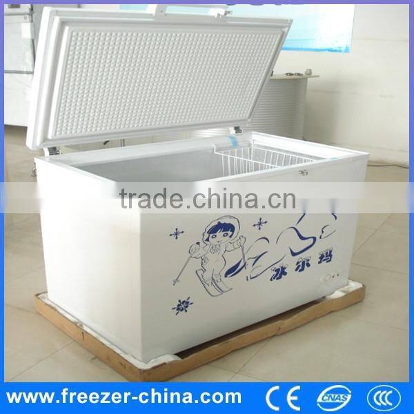 Upright top open high quality electric deep frige