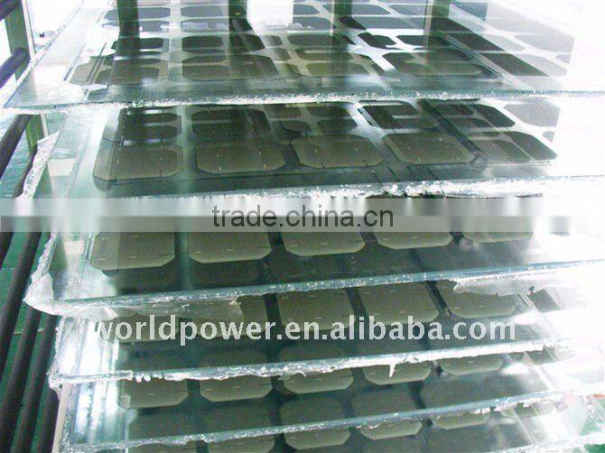 For Bus Stop Transparent BIPV Solar Panel