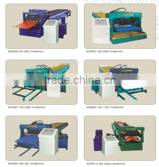 Used Roll Forming Machine/ roofing tile Machine 35-125-750(875)