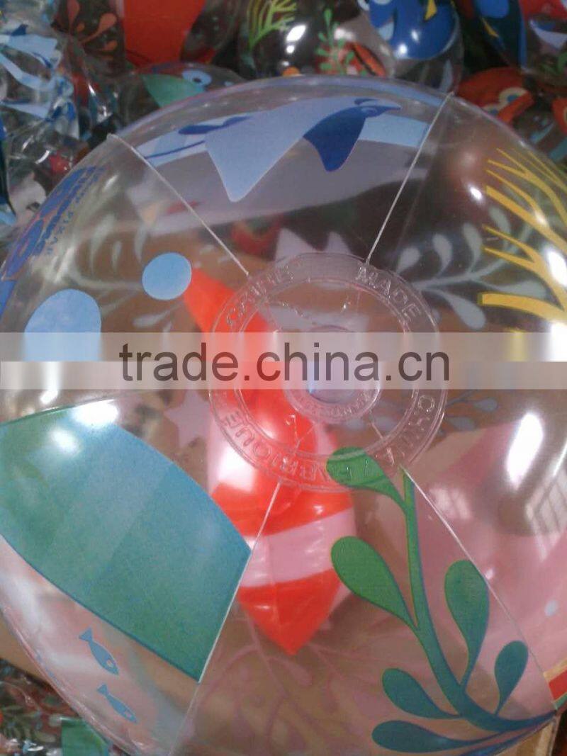 pvc Inflatable beach balls with a Strawberry insert/inflatable beach ball/beach ball with logo printing/beach ball