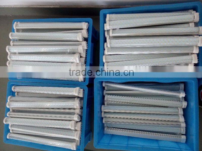 2016 hot sale 9W 12W 15W 22W 2G11 led tube light