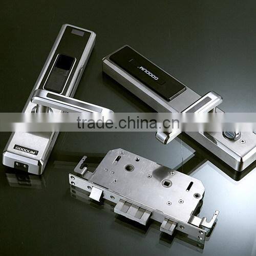 fingerprint password card door lock