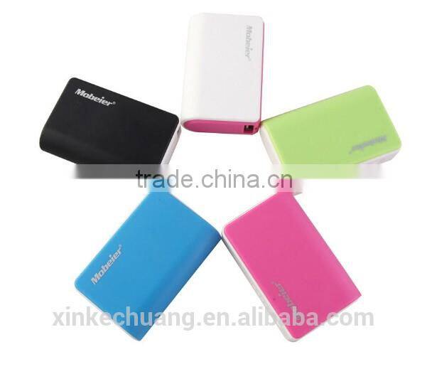 Guoguo wholesale factory price mini pocket 5200mAh portable mobile power bank for samsung