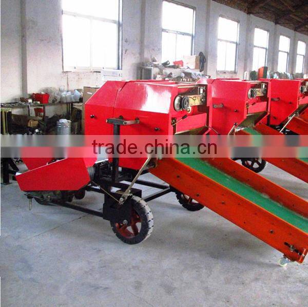 Newest style ensilage baler/ mini baler for hay, grass, alfalfa, straw, silage