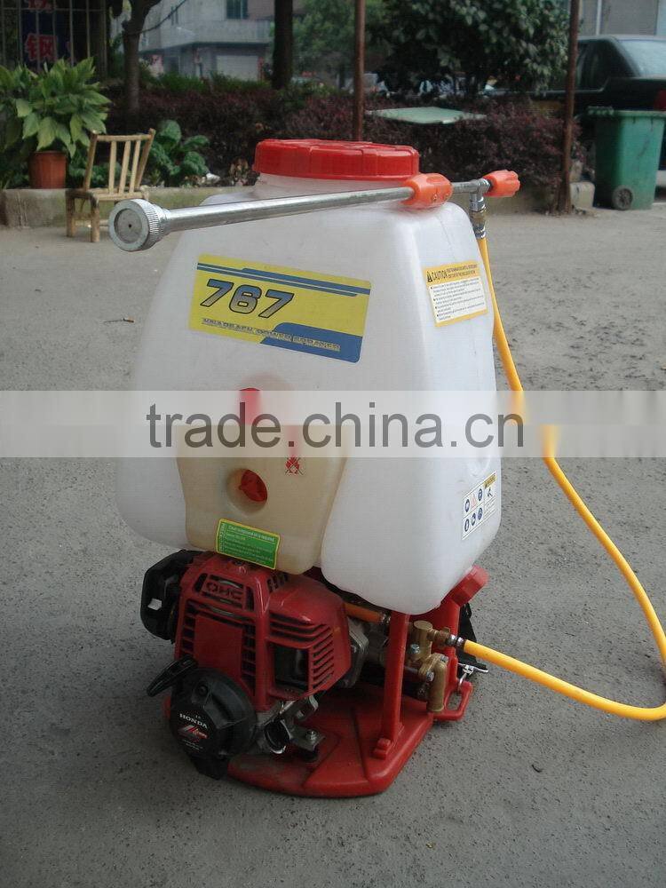 Top quality hot-sale 0.6kw 768 gx35 agro farm power sprayer