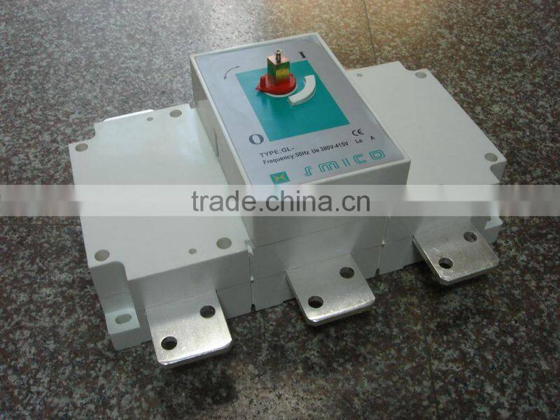 Factory OEM SGL series electric change over switch/electric isolator switch