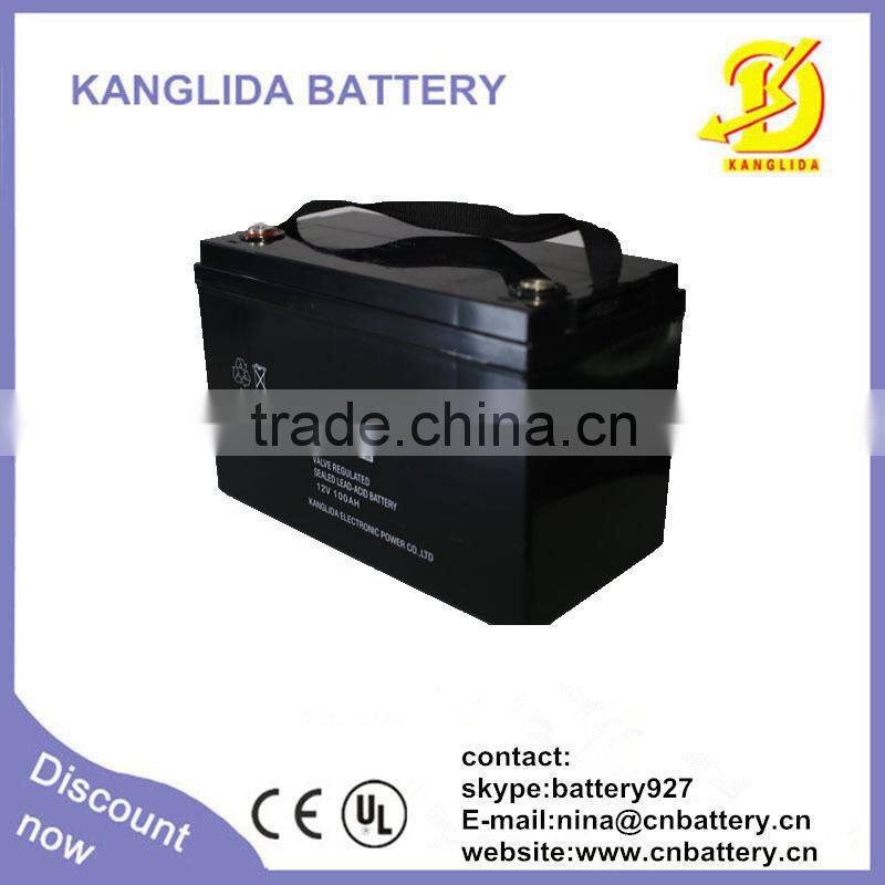 4v3.5ah Powered rechargeable battery deep cycle sealed lead acid agm battery