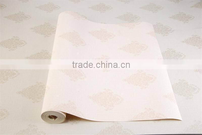 matte wallpaper european style wall paper for home/hotel /commerce/entertaiment