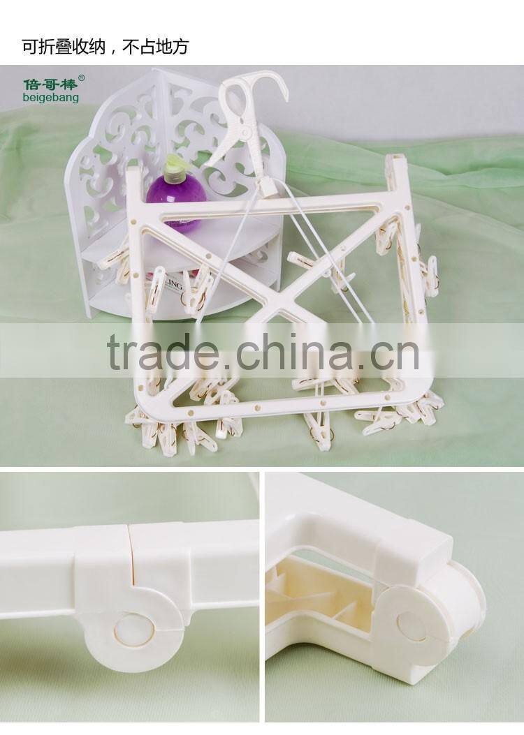 plastic cloth hanger & hook