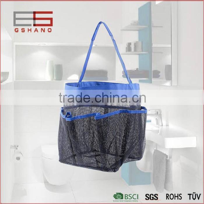 bathroom pvc shower mesh tote bag quick dryer tote bag