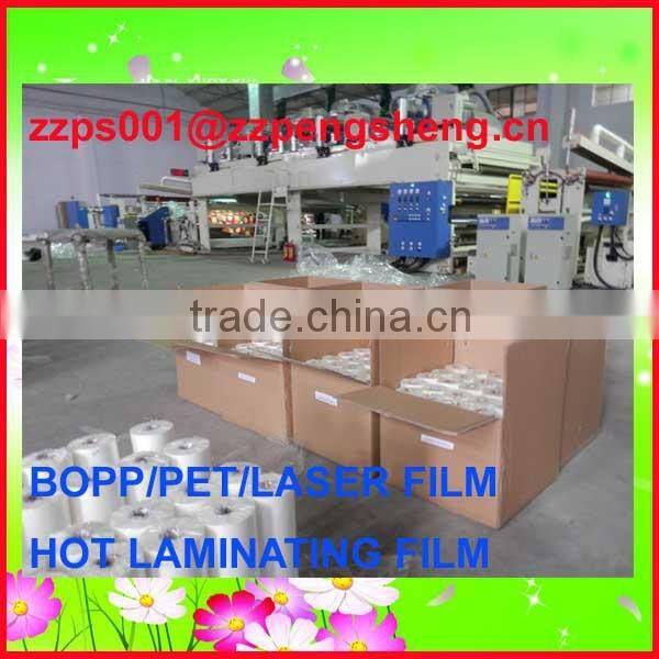 cheap 18micron laminating film pet pe glossy and matt 0086 13523526889
