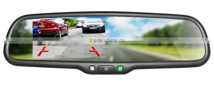 GERMID car mirror monitor drive with 4.3 inch Screen