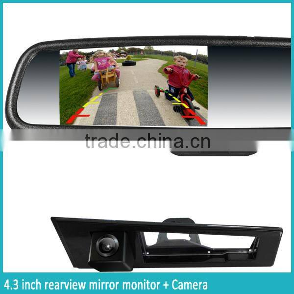 latest 4.3" multi-function car rearview mirror/car anti-glare interior mirror/auto dimming rearview mirror