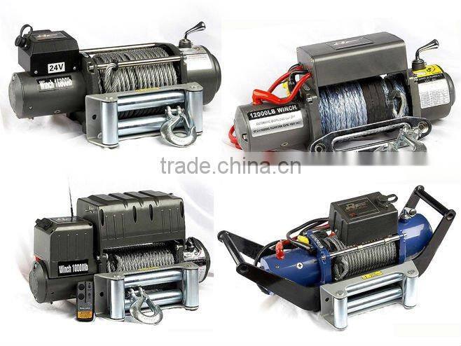 20000 lbs heavy duty car electric winch 12v/24v
