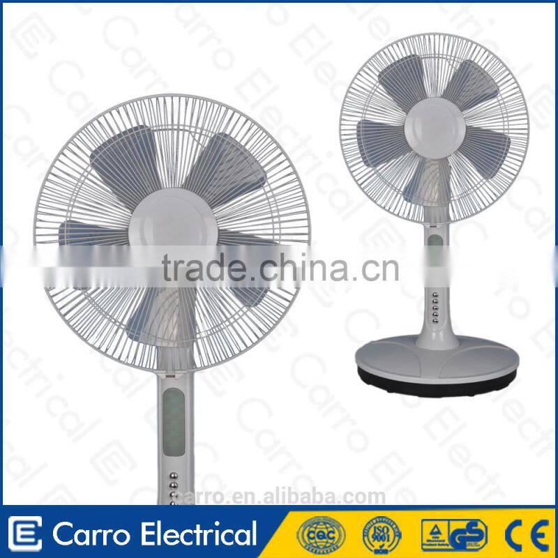 Carro Electrical 16inch 12v 15w dc table led fan