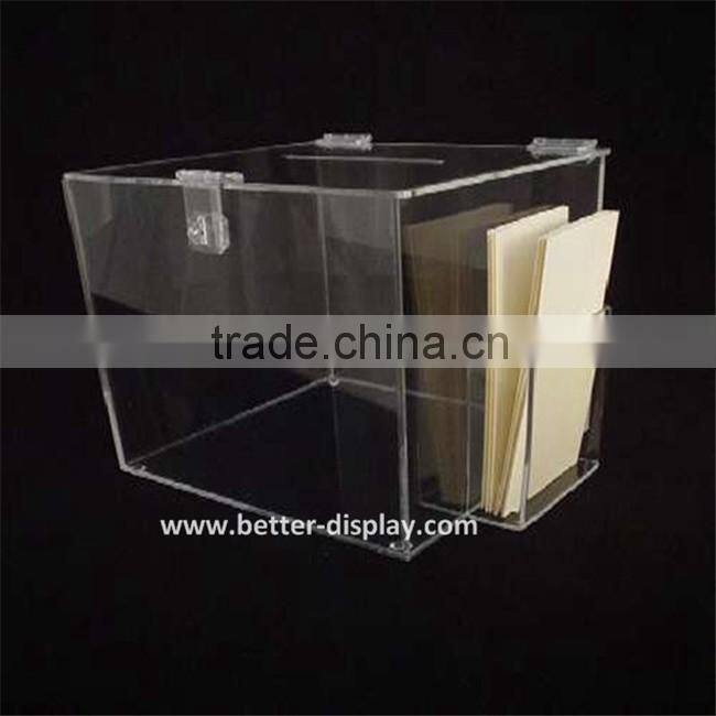 wholesale acrylic donation jars