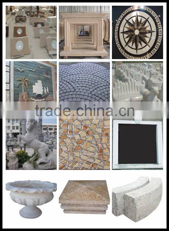 G684 chinese black granite stone vanity top