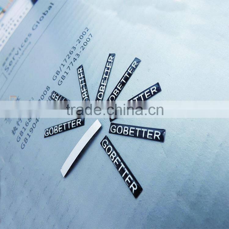 Resin nameplate