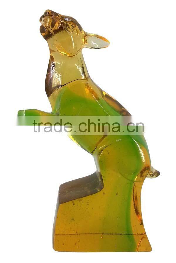 abstract glass art of horse--BJ111