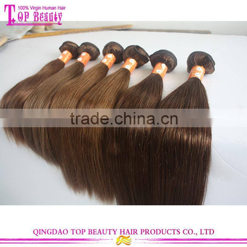 Alibaba Trade Assurance Brazilian Hair Weave Blonde And Brown Grade 6A Brown Weave Human Hair