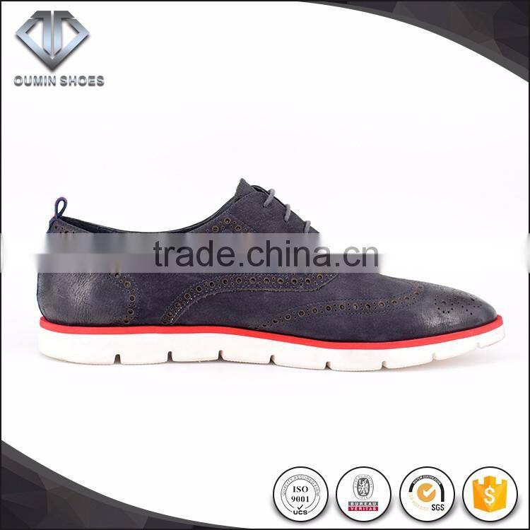 comfortable men leather casual shoes