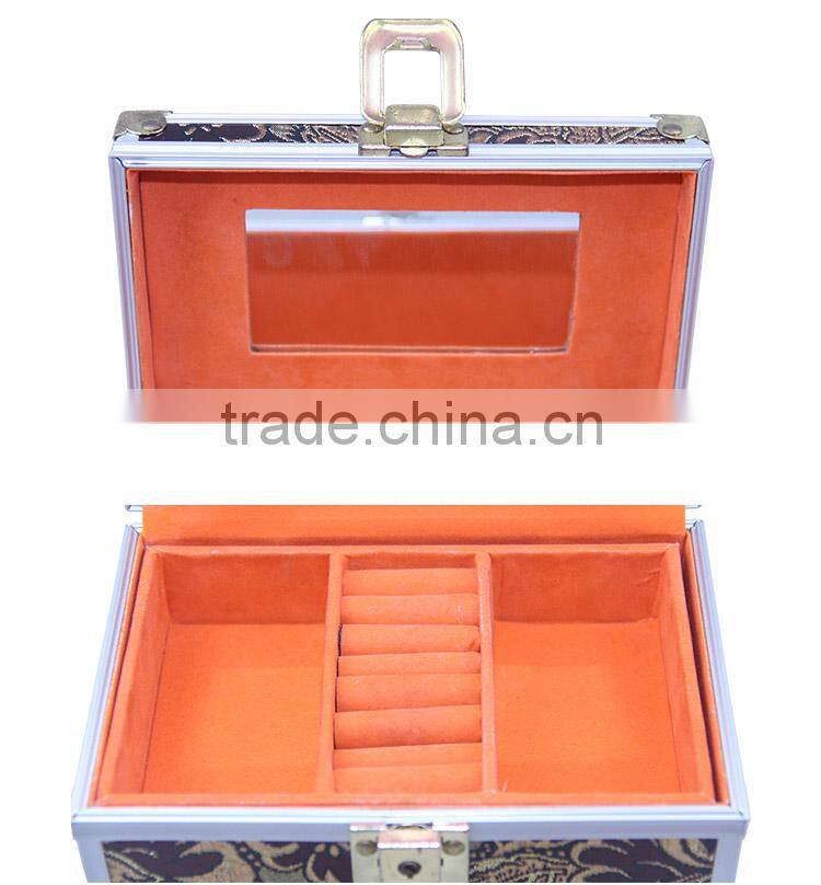 Popular Product Multi-Fonction Aluminum small Unique Jewelry Gift Boxes