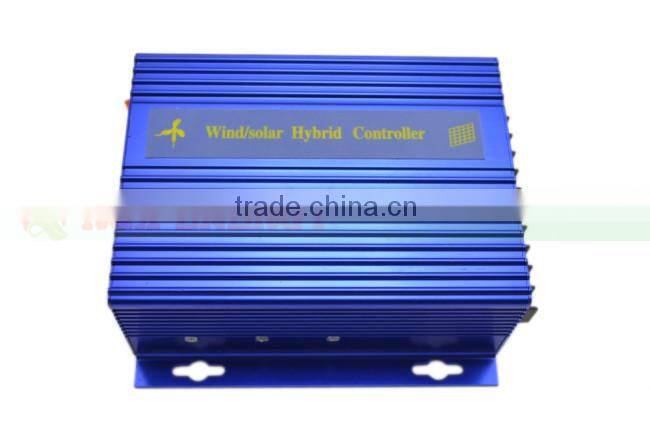 Wind/solar hybrid charge controller for 600w wind turbine generator+300W solar panel.