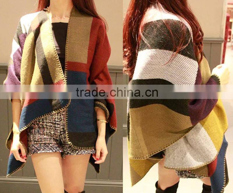 81310124 fashion women varicolored scarf