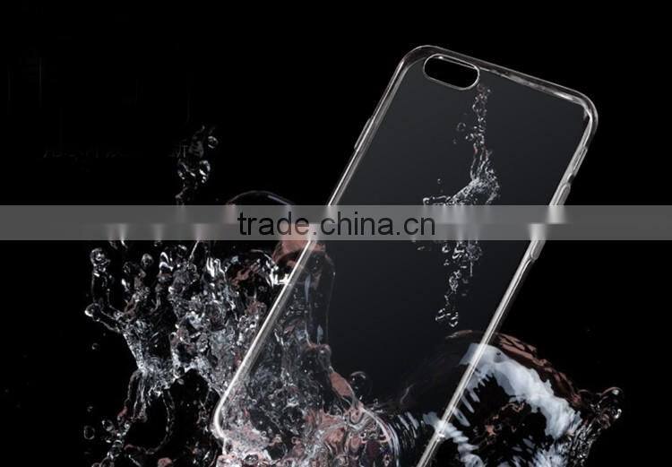 Hot Sell Transparent Soft TPU Case Silicone Cover for iPhone 6 6s for iphone 7 and iPhone 7 Plus Ultra Thin Mobile Phone Case