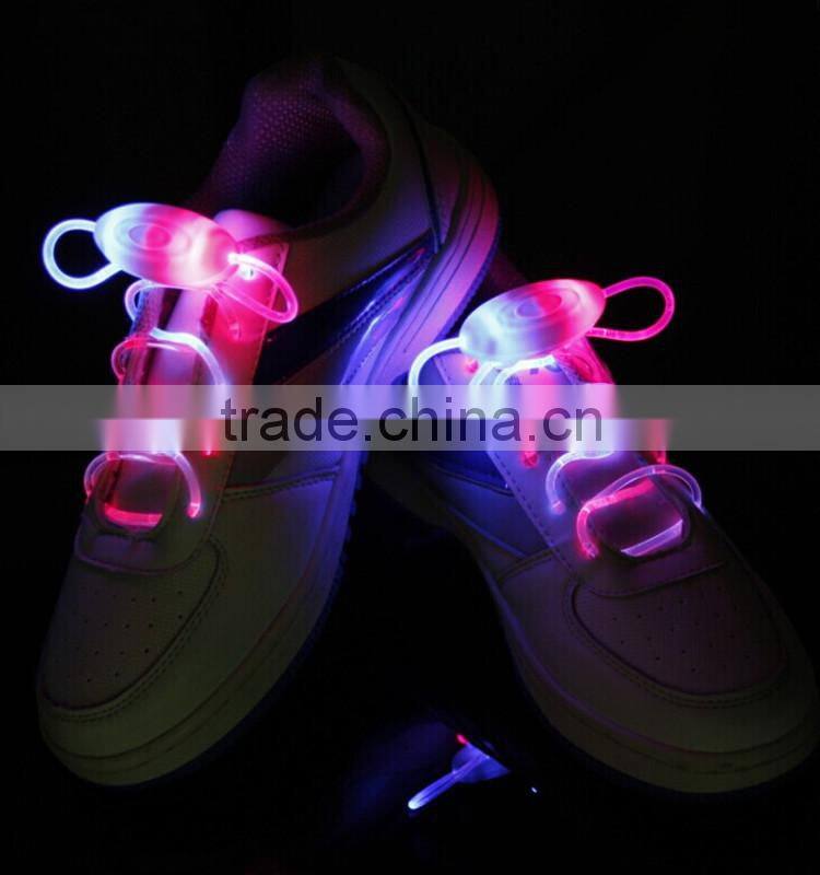 2016 most popular novelty woman led shoelace from made in China