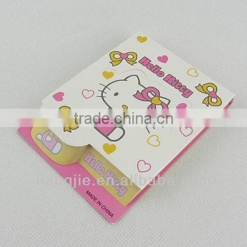 Hello Kitty Notepad, 3D Diagnoal memo pad