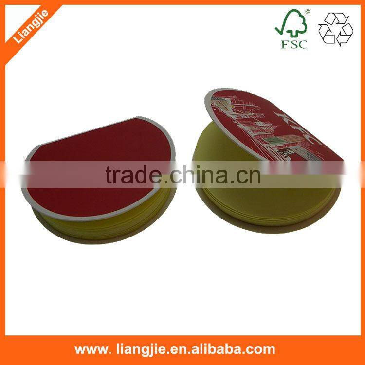 apple shape,apple shape sticky note ,neon index in apple shape