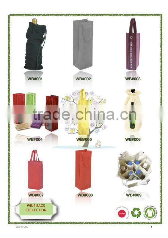 Organic Canvas Wine Bag