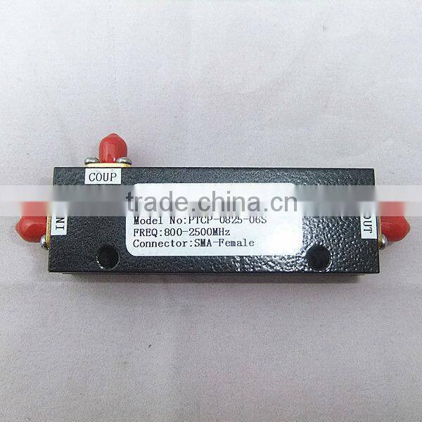 800-2500MHz 6dB Directional Coupler SMA-F Connector