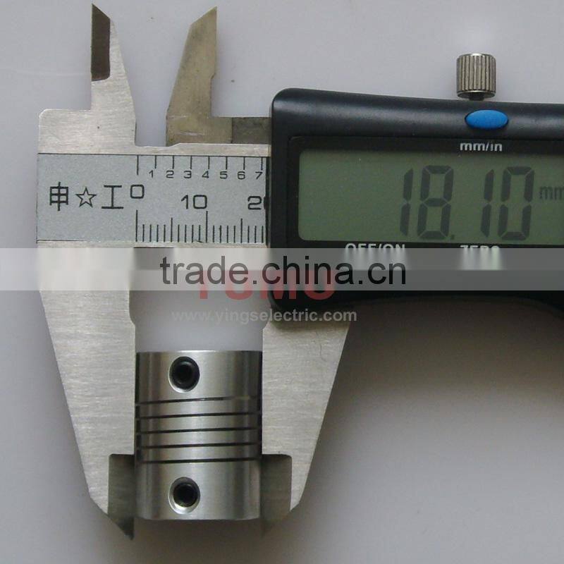 DR 8X6.35 D18L24 flexible coupling spring coupling quick rubber encoder coupling